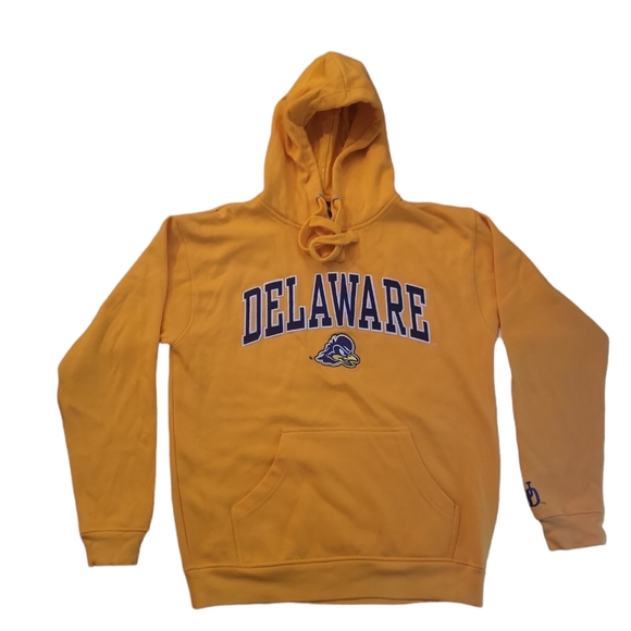 Old Varsity Brand Other - UD University of Delaware Yellow Hoodie